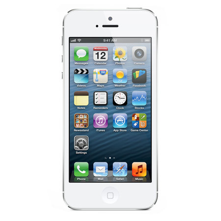 Apple iPhone 5 32Gb white - Анжеро-Судженск