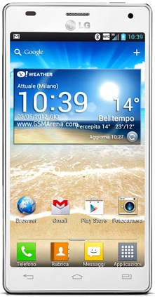 Смартфон LG Optimus 4X HD P880 White - Анжеро-Судженск