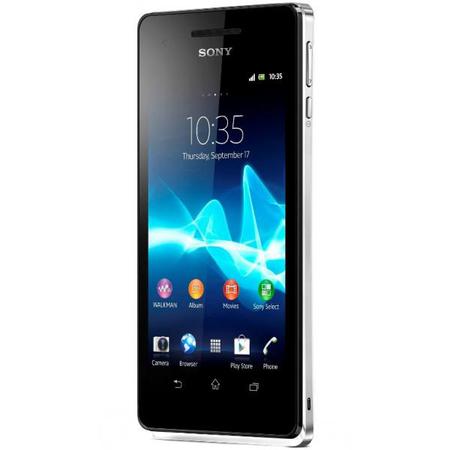 Смартфон Sony Xperia V White - Анжеро-Судженск