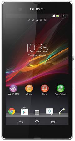 Смартфон Sony Xperia Z White - Анжеро-Судженск